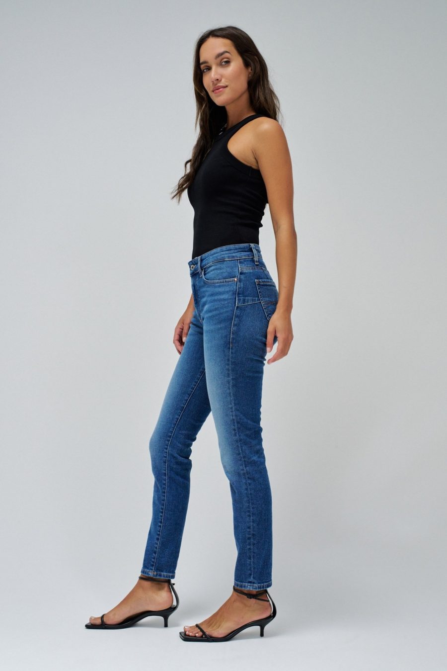 JEANS DESTINY PUSH UP CROPPED SKINNY