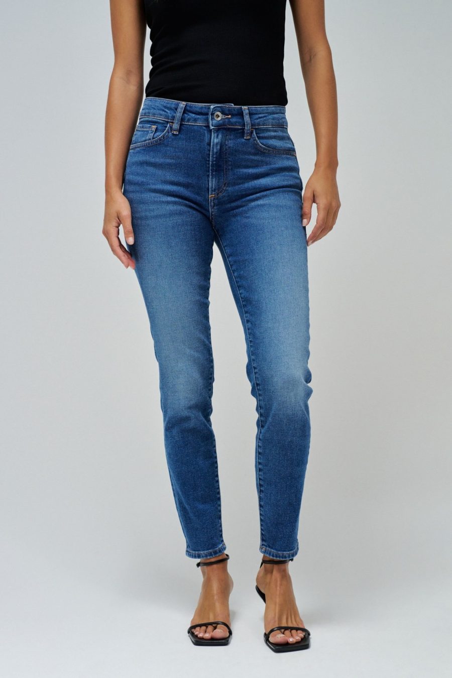 JEANS DESTINY PUSH UP CROPPED SKINNY