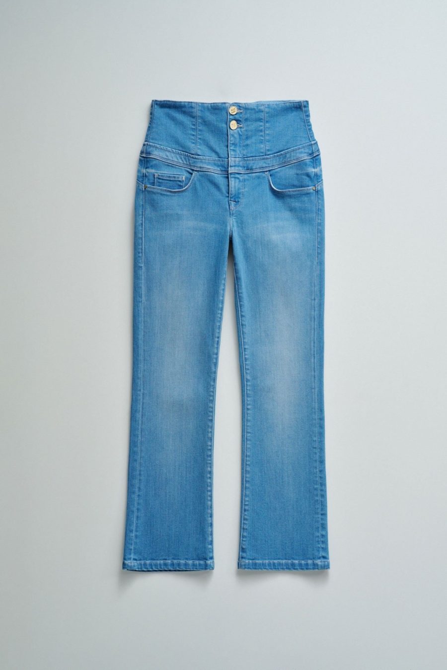 JEANS DIVA PUSH IN CROPPED FLARE