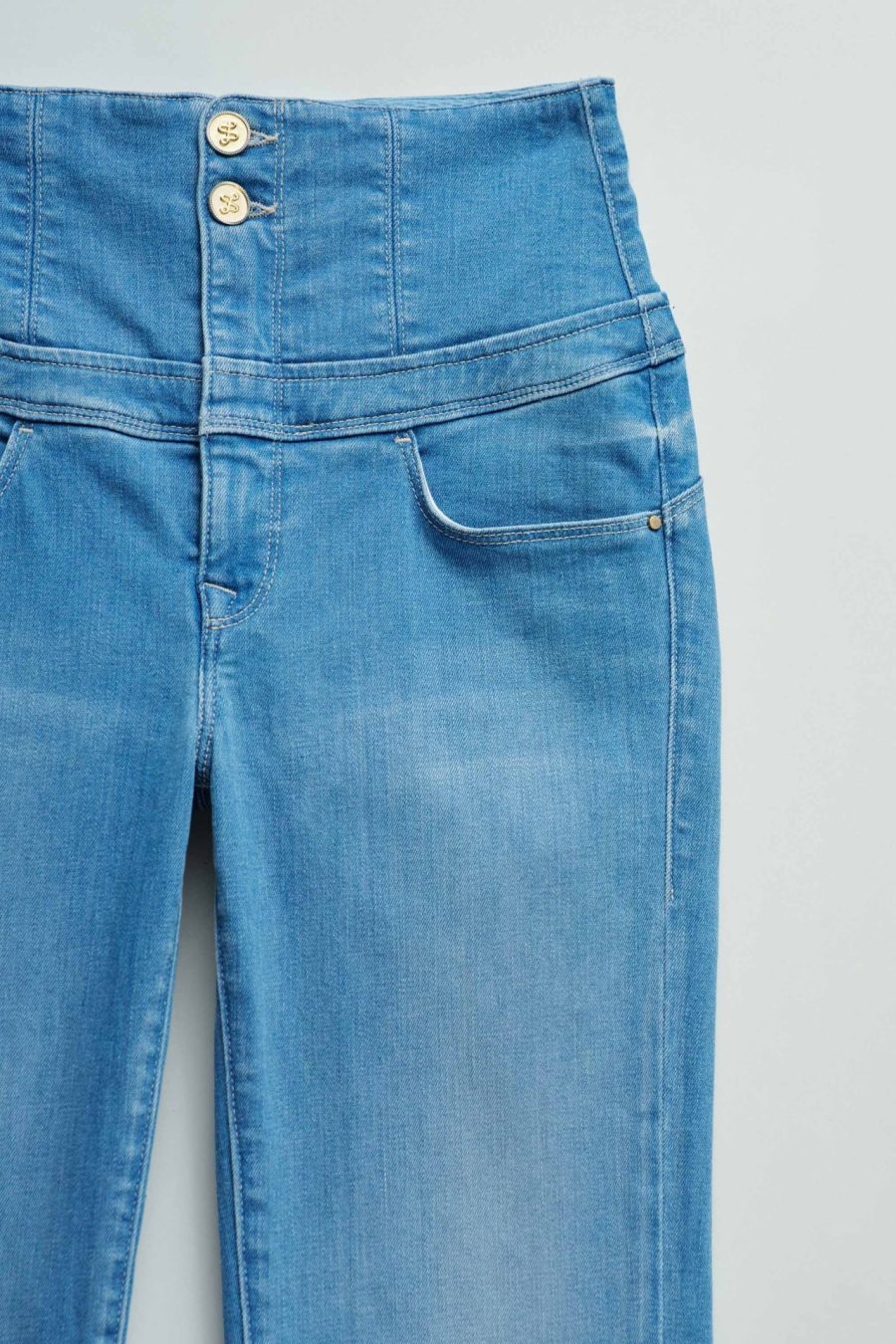JEANS DIVA PUSH IN CROPPED FLARE