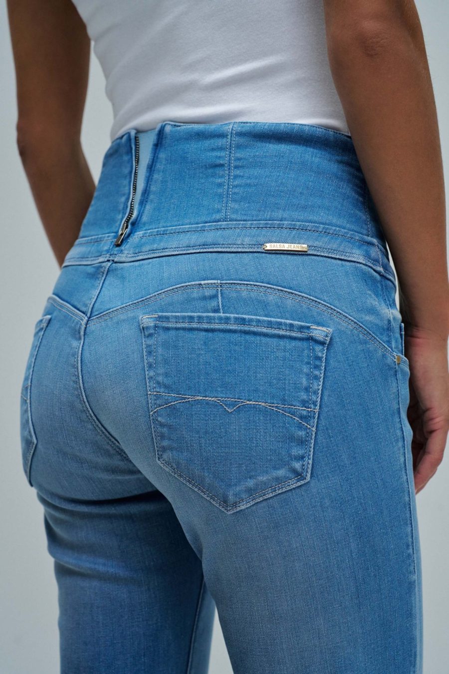 JEANS DIVA PUSH IN CROPPED FLARE