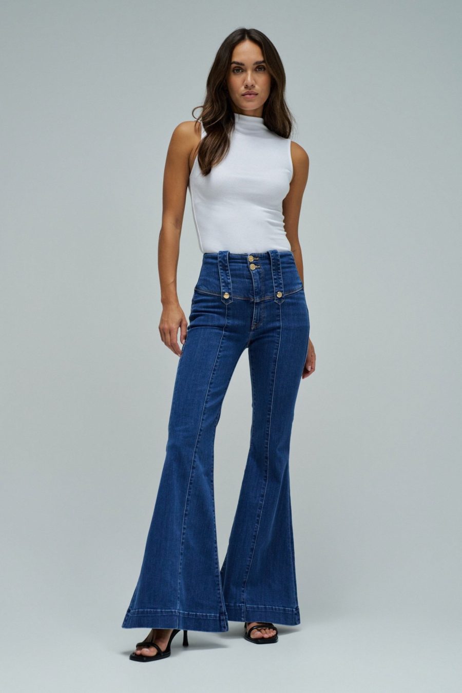 JEANS DIVA PUSH IN FLARE