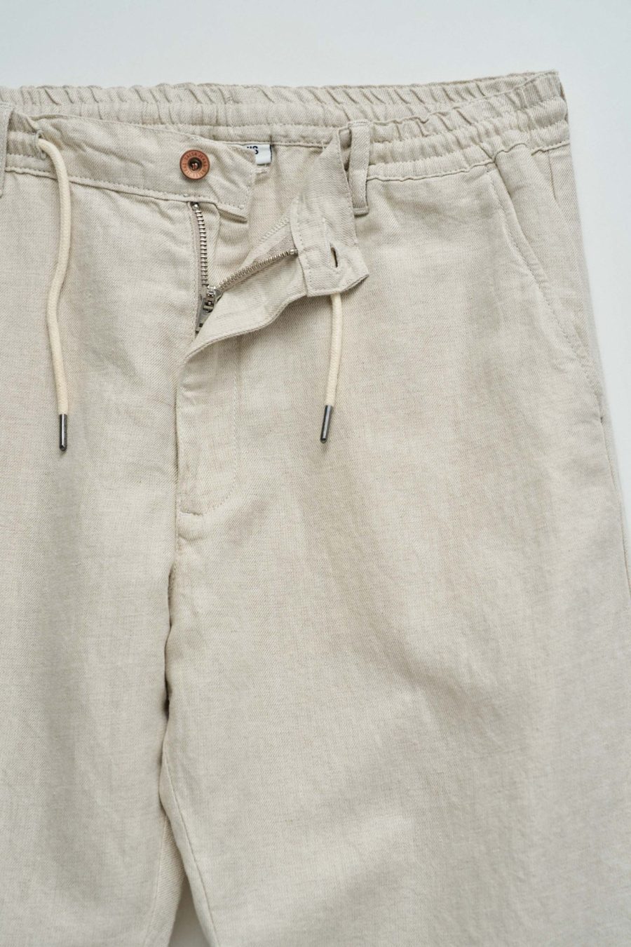 CALÇAS JOGGERS COM LINHO