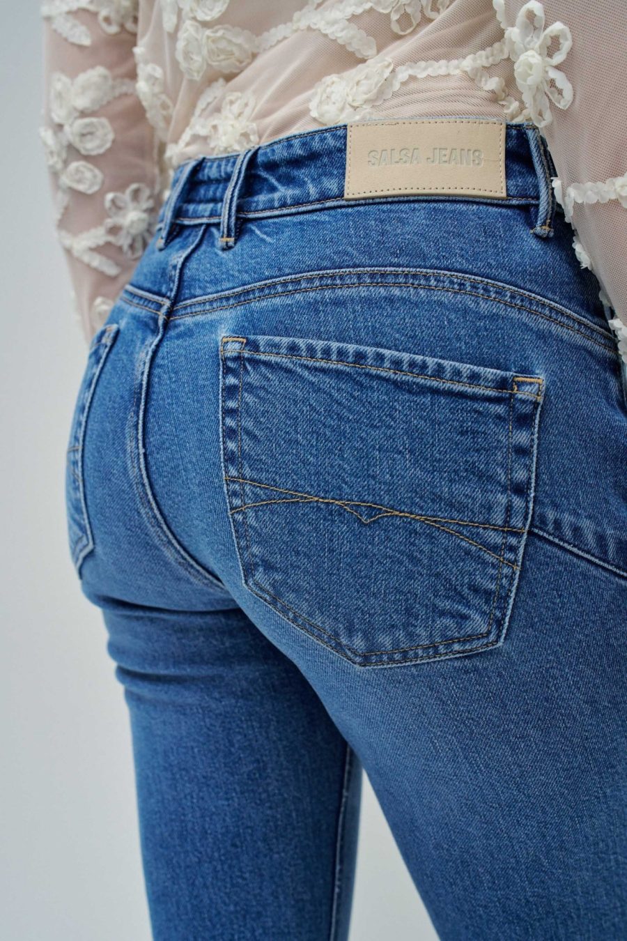 JEANS FAITH PUSH IN CROPPED SLIM